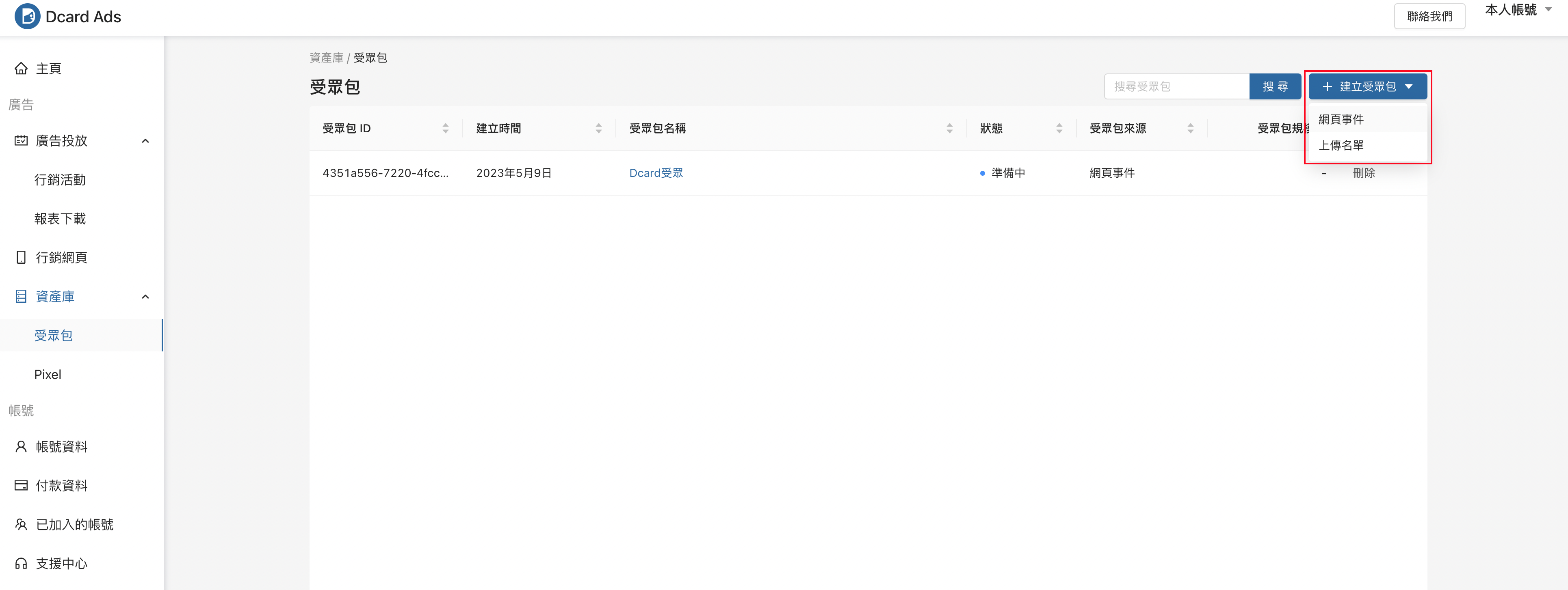 受眾包